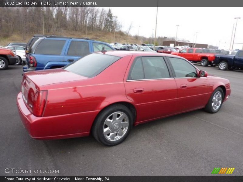 Crimson Pearl / Oatmeal 2002 Cadillac DeVille DTS
