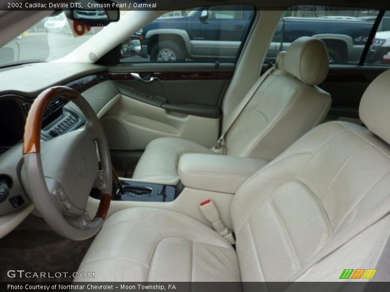  2002 DeVille DTS Oatmeal Interior