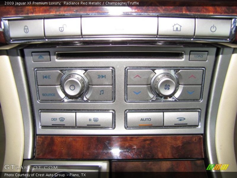 Radiance Red Metallic / Champagne/Truffle 2009 Jaguar XF Premium Luxury