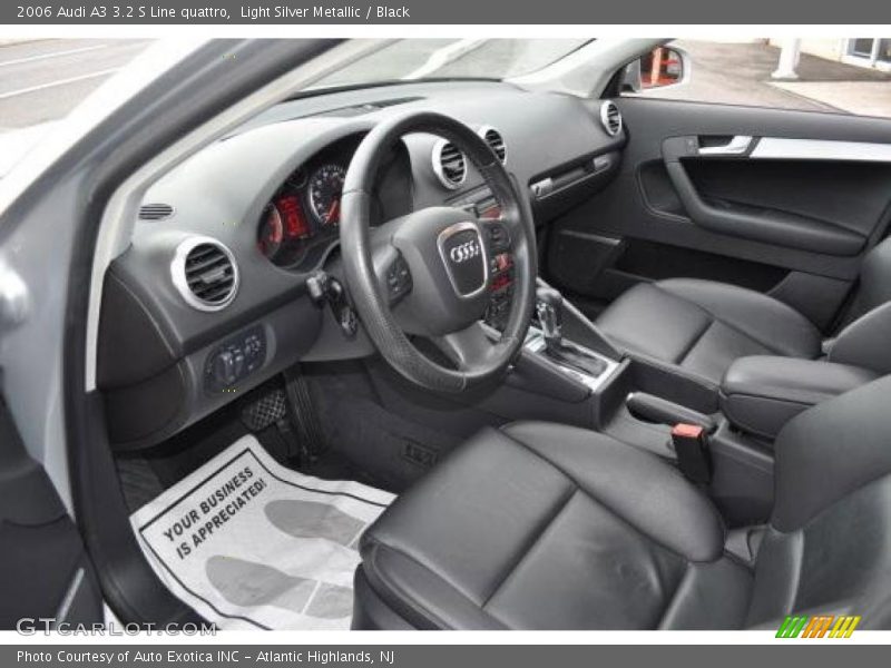  2006 A3 3.2 S Line quattro Black Interior