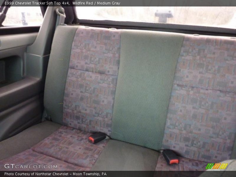  1999 Tracker Soft Top 4x4 Medium Gray Interior