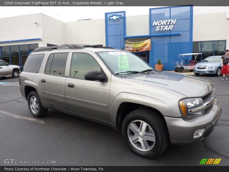 Graystone Metallic / Light Gray 2006 Chevrolet TrailBlazer EXT LS 4x4