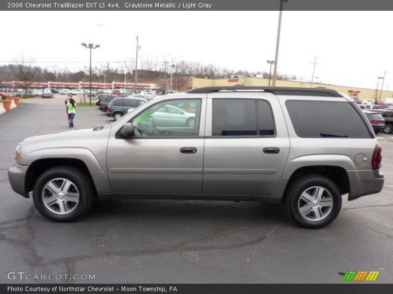 Graystone Metallic / Light Gray 2006 Chevrolet TrailBlazer EXT LS 4x4