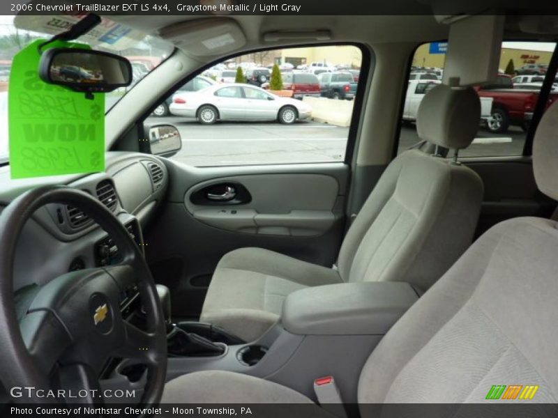 Graystone Metallic / Light Gray 2006 Chevrolet TrailBlazer EXT LS 4x4