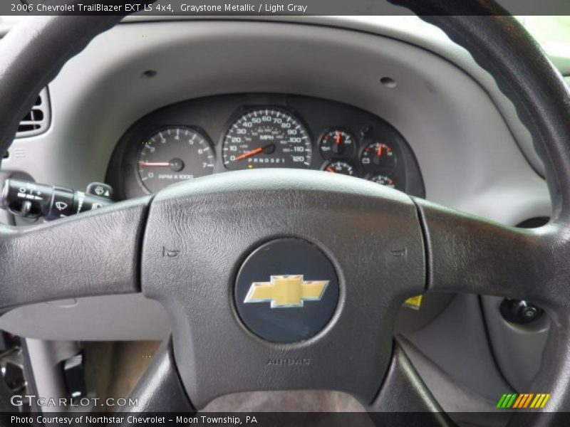 Graystone Metallic / Light Gray 2006 Chevrolet TrailBlazer EXT LS 4x4