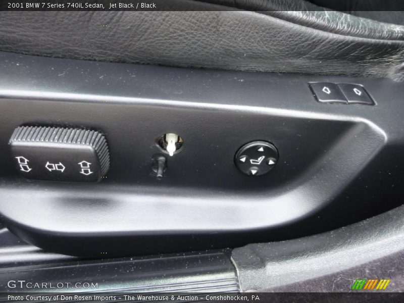 Jet Black / Black 2001 BMW 7 Series 740iL Sedan