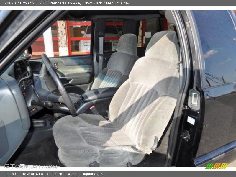  2002 S10 ZR2 Extended Cab 4x4 Medium Gray Interior