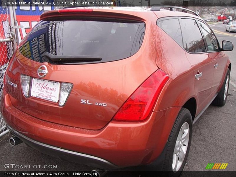 Sunlit Copper Metallic / Charcoal 2004 Nissan Murano SL AWD