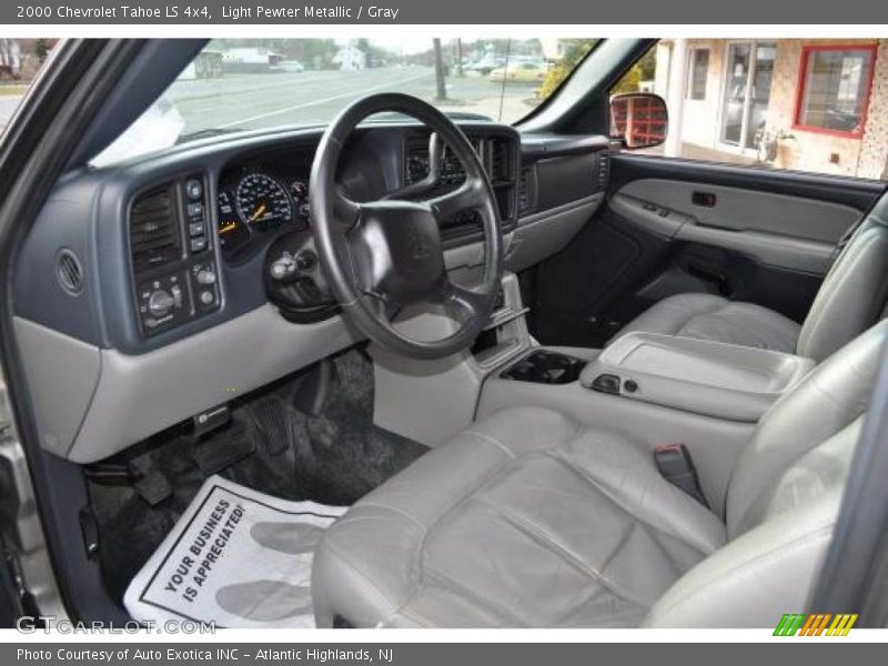 2000 Tahoe LS 4x4 Gray Interior