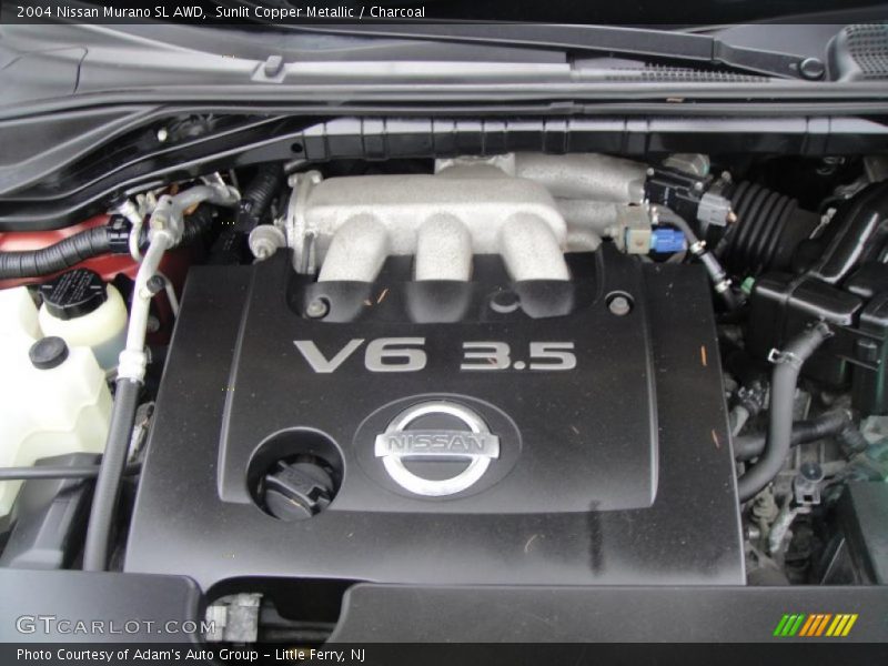 Sunlit Copper Metallic / Charcoal 2004 Nissan Murano SL AWD