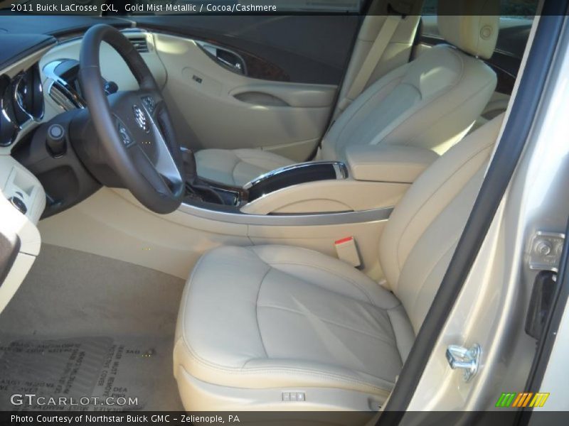 Gold Mist Metallic / Cocoa/Cashmere 2011 Buick LaCrosse CXL