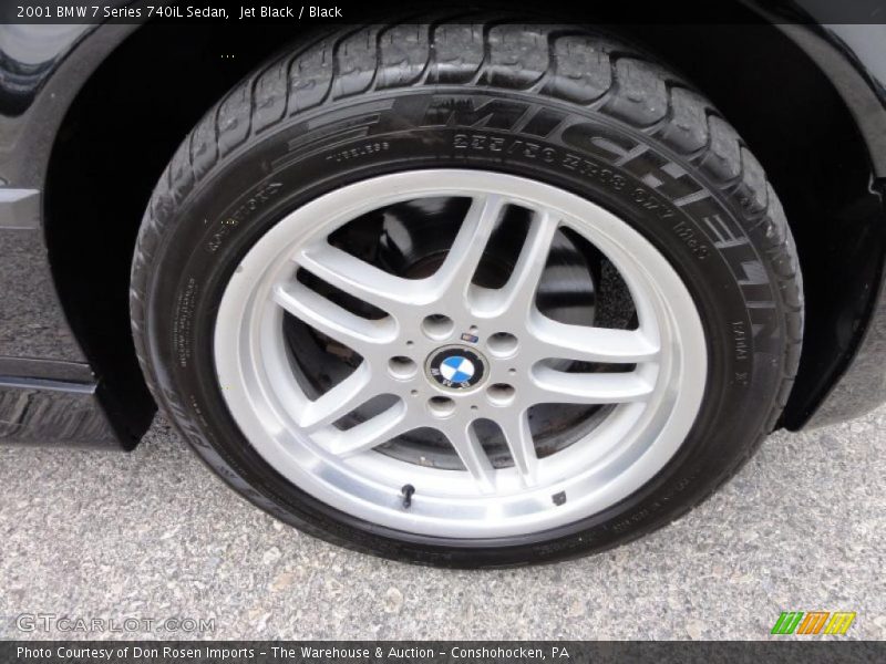 Jet Black / Black 2001 BMW 7 Series 740iL Sedan