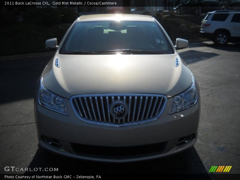Gold Mist Metallic / Cocoa/Cashmere 2011 Buick LaCrosse CXL