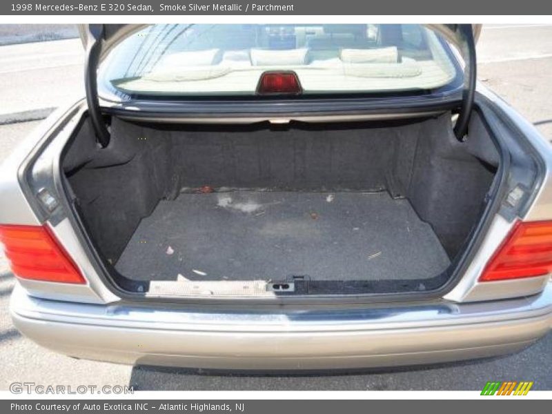 Smoke Silver Metallic / Parchment 1998 Mercedes-Benz E 320 Sedan