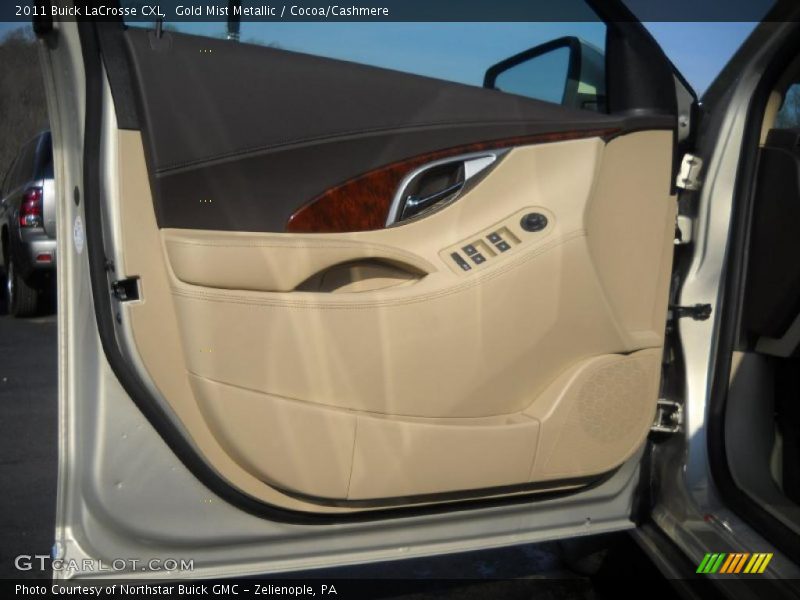 Gold Mist Metallic / Cocoa/Cashmere 2011 Buick LaCrosse CXL