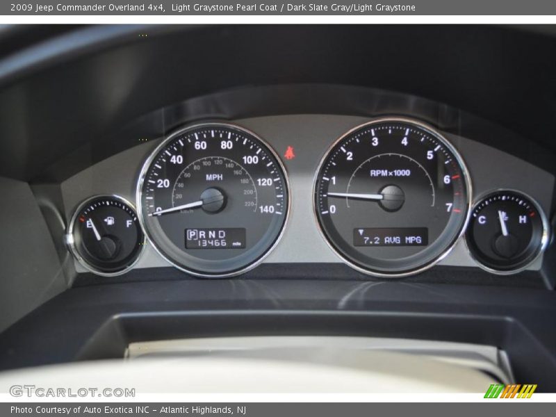  2009 Commander Overland 4x4 Overland 4x4 Gauges