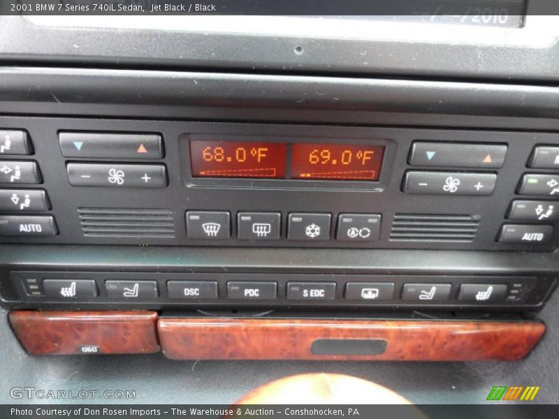 Jet Black / Black 2001 BMW 7 Series 740iL Sedan