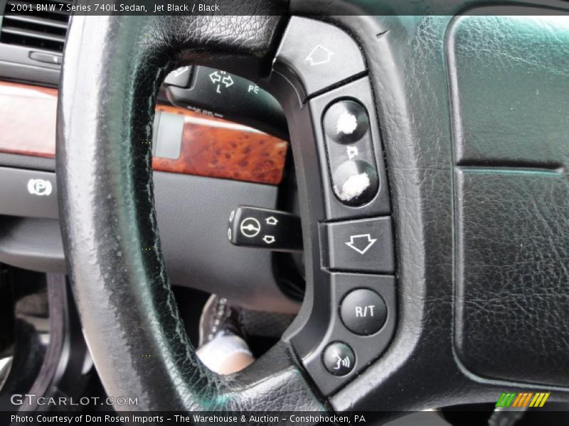 Jet Black / Black 2001 BMW 7 Series 740iL Sedan