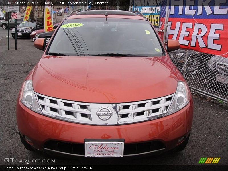 Sunlit Copper Metallic / Charcoal 2004 Nissan Murano SL AWD