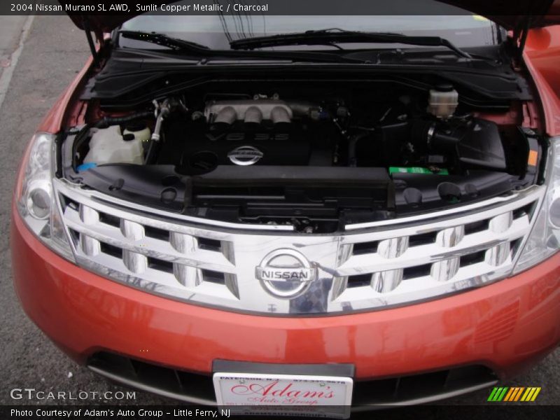 Sunlit Copper Metallic / Charcoal 2004 Nissan Murano SL AWD