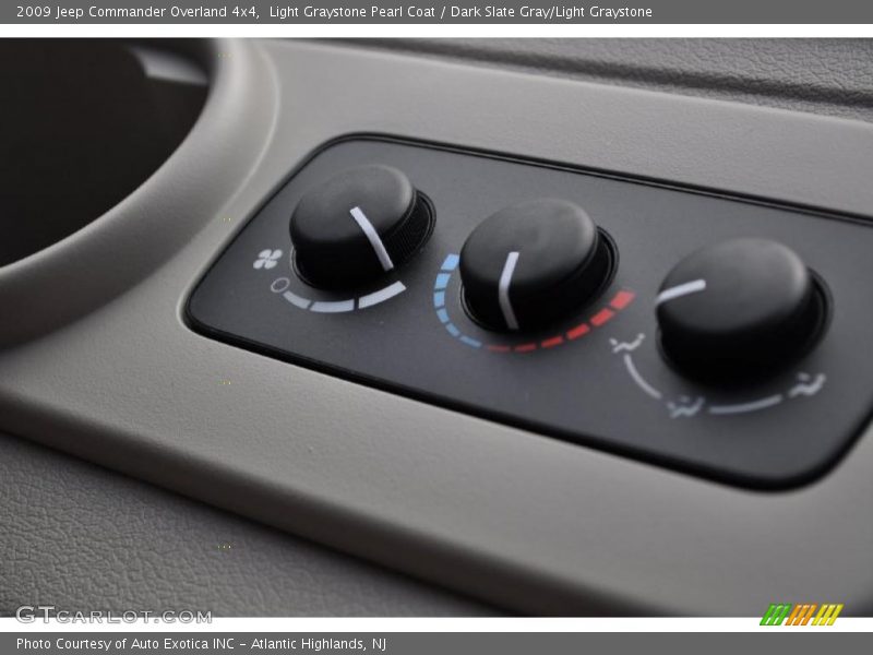 Controls of 2009 Commander Overland 4x4