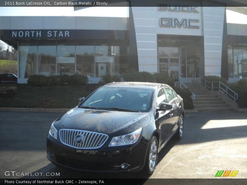 Carbon Black Metallic / Ebony 2011 Buick LaCrosse CXL