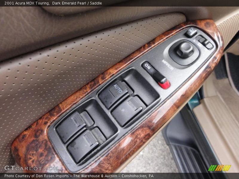 Controls of 2001 MDX Touring