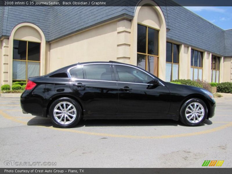 Black Obsidian / Graphite 2008 Infiniti G 35 Journey Sedan