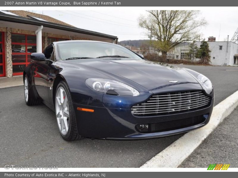 Front 3/4 View of 2007 V8 Vantage Coupe