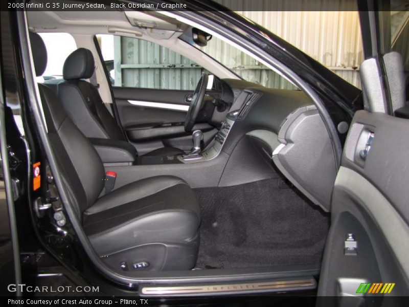 Black Obsidian / Graphite 2008 Infiniti G 35 Journey Sedan