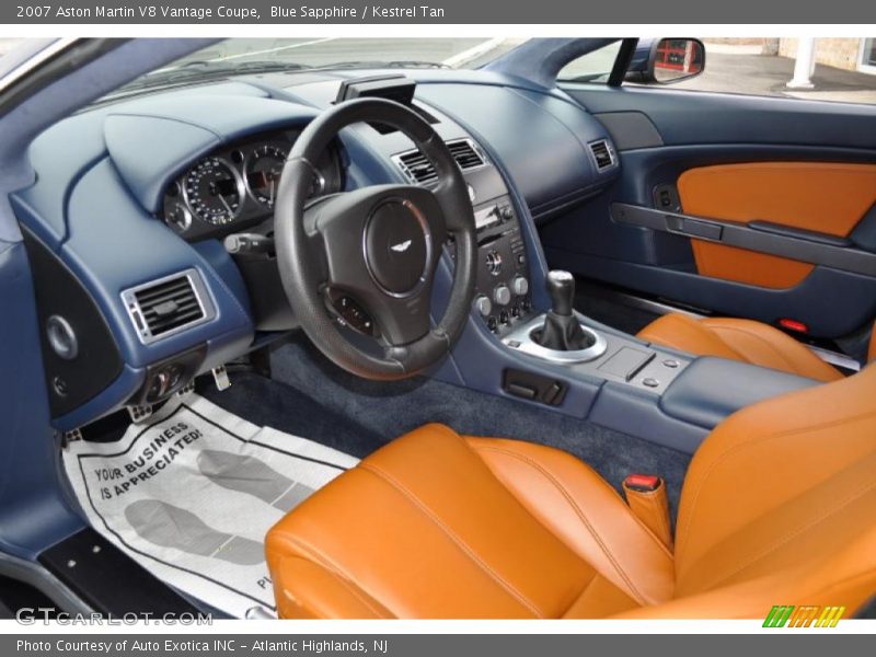  2007 V8 Vantage Coupe Kestrel Tan Interior