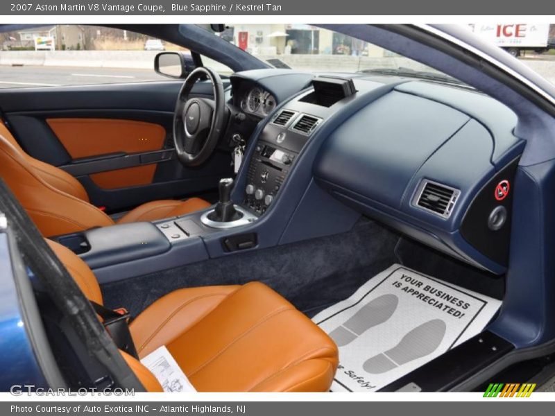  2007 V8 Vantage Coupe Kestrel Tan Interior