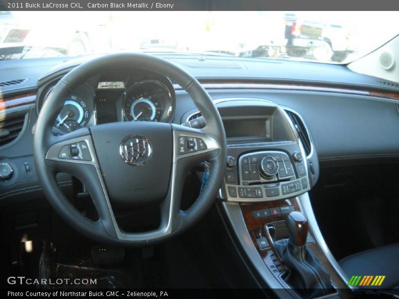 Carbon Black Metallic / Ebony 2011 Buick LaCrosse CXL