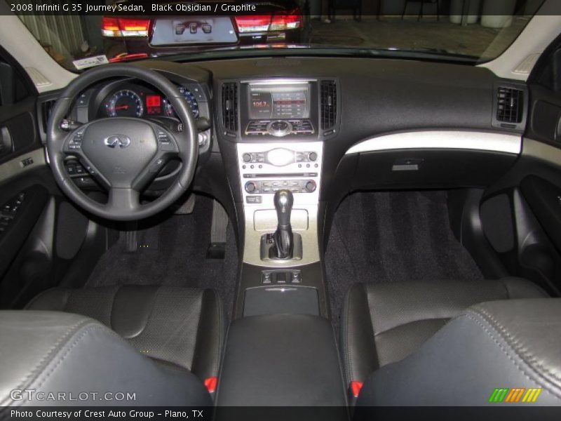 Black Obsidian / Graphite 2008 Infiniti G 35 Journey Sedan