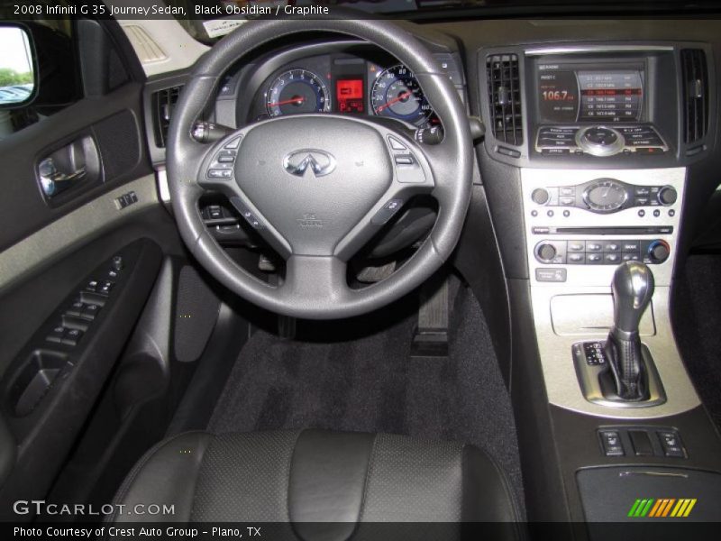 Black Obsidian / Graphite 2008 Infiniti G 35 Journey Sedan