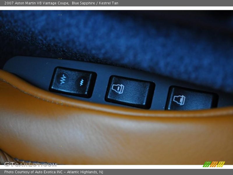 Controls of 2007 V8 Vantage Coupe