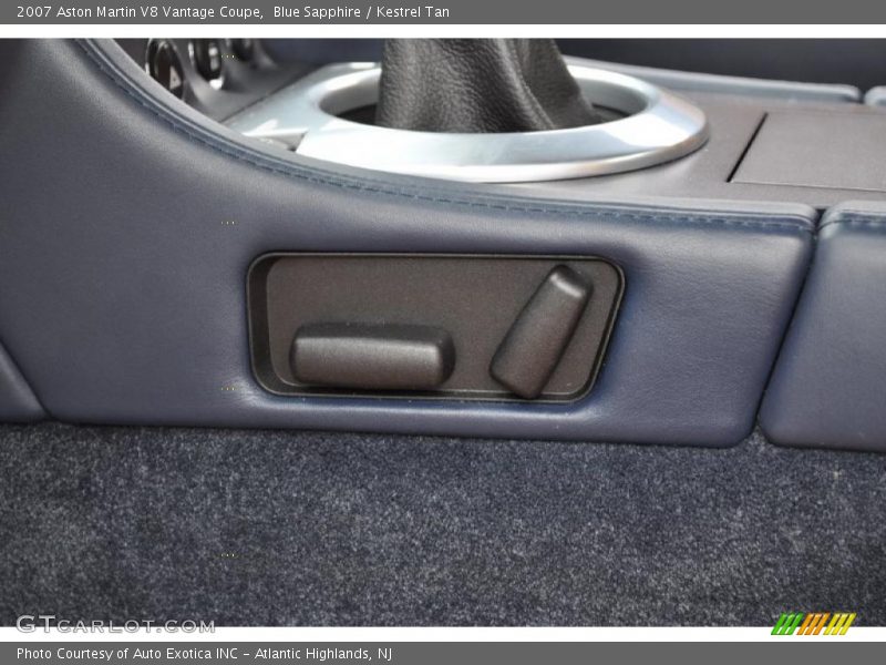 Controls of 2007 V8 Vantage Coupe