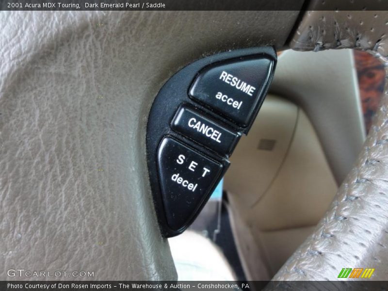 Controls of 2001 MDX Touring
