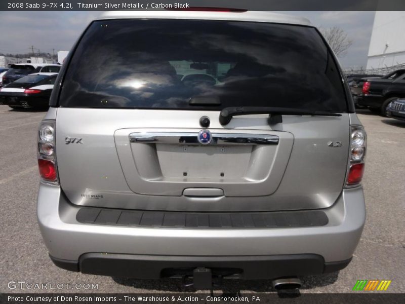 Titanium Silver Metallic / Carbon Black 2008 Saab 9-7X 4.2i