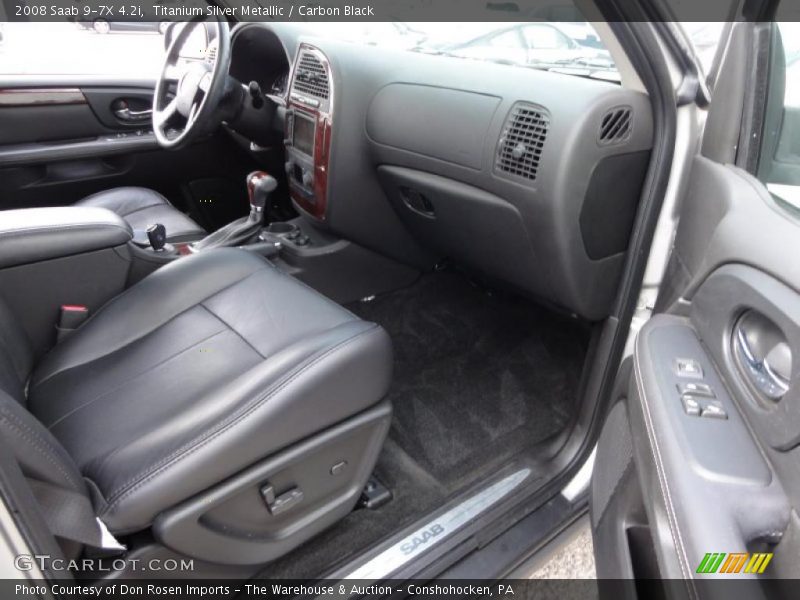 Titanium Silver Metallic / Carbon Black 2008 Saab 9-7X 4.2i