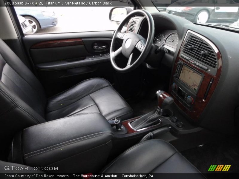 Titanium Silver Metallic / Carbon Black 2008 Saab 9-7X 4.2i