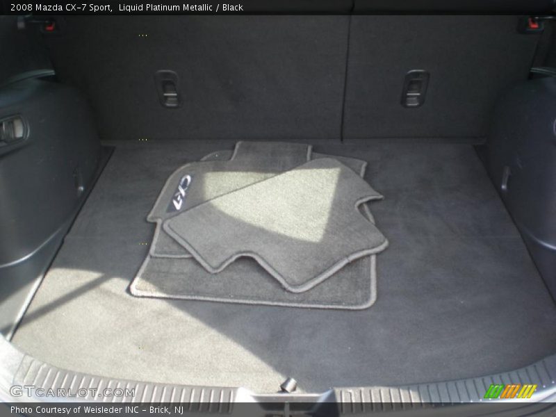 Liquid Platinum Metallic / Black 2008 Mazda CX-7 Sport