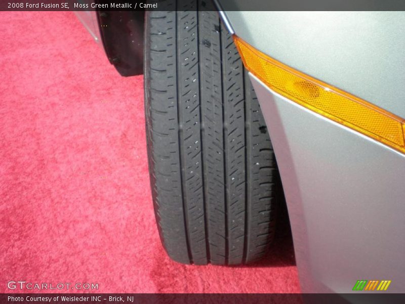 Moss Green Metallic / Camel 2008 Ford Fusion SE
