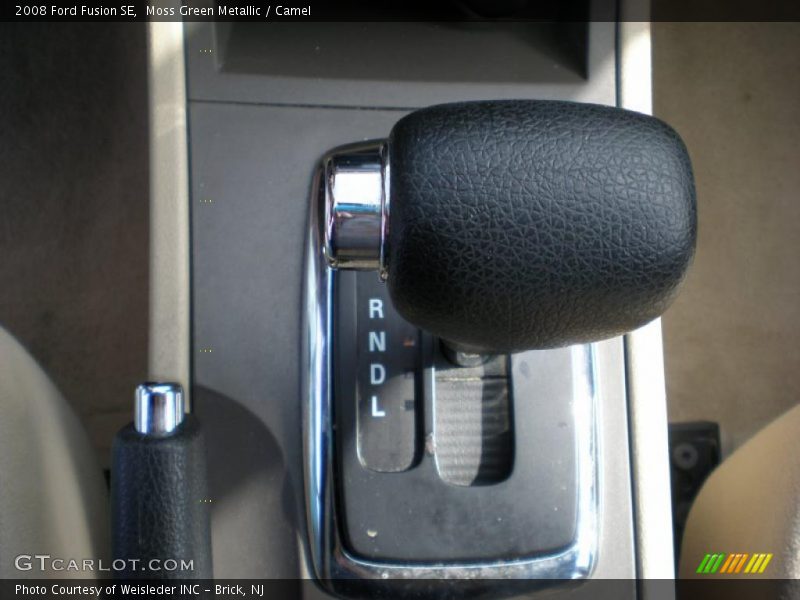 Moss Green Metallic / Camel 2008 Ford Fusion SE