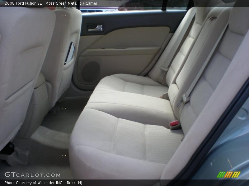 Moss Green Metallic / Camel 2008 Ford Fusion SE