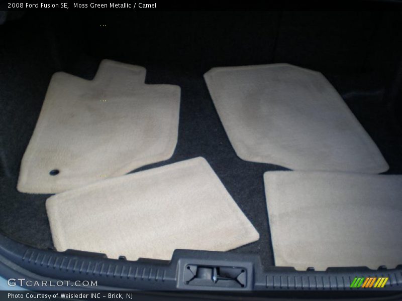 Moss Green Metallic / Camel 2008 Ford Fusion SE