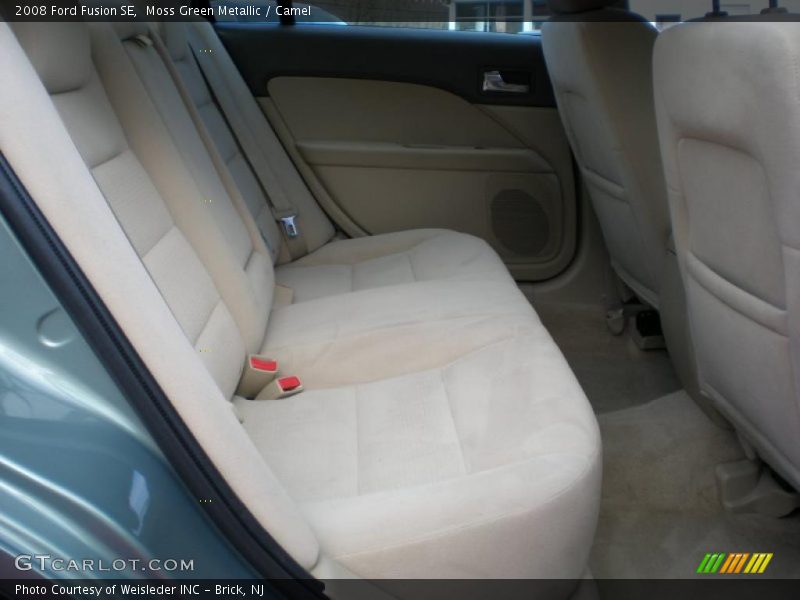 Moss Green Metallic / Camel 2008 Ford Fusion SE