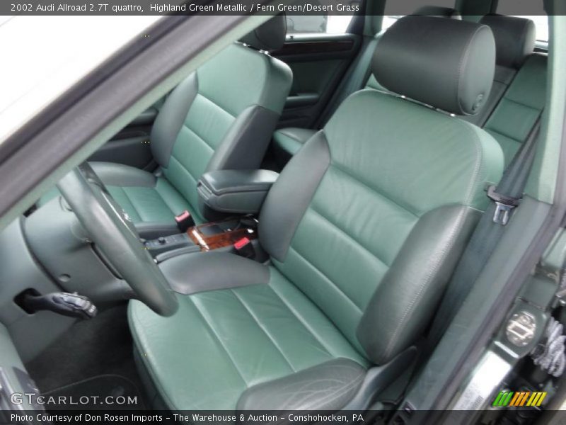  2002 Allroad 2.7T quattro Fern Green/Desert Grass Interior