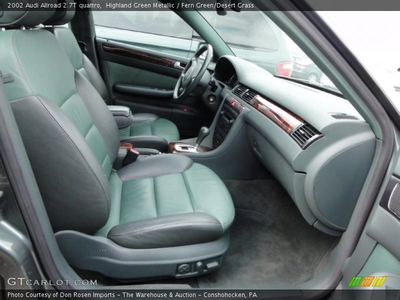  2002 Allroad 2.7T quattro Fern Green/Desert Grass Interior