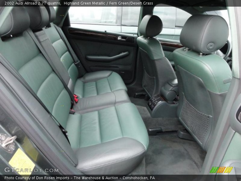  2002 Allroad 2.7T quattro Fern Green/Desert Grass Interior